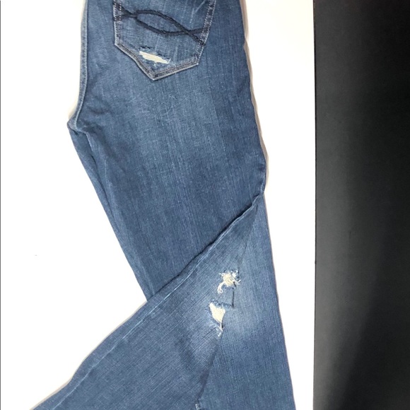 Abercrombie & Fitch distressed straight leg jeans - Picture 5 of 13